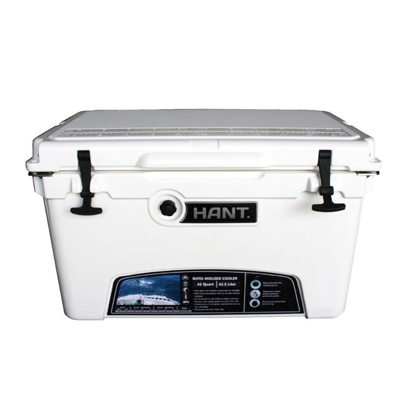 HANT ハント クーラーボックス 45 QT 42 6 L ホワイト