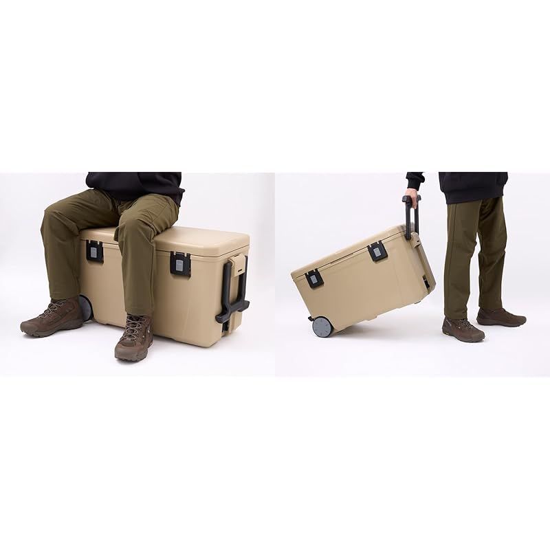 ダイワ DAIWA クーラーボックス ランドレーベル LAND LABEL 43 L カーキ PS 4300 軽量モデル･スチロール断熱材