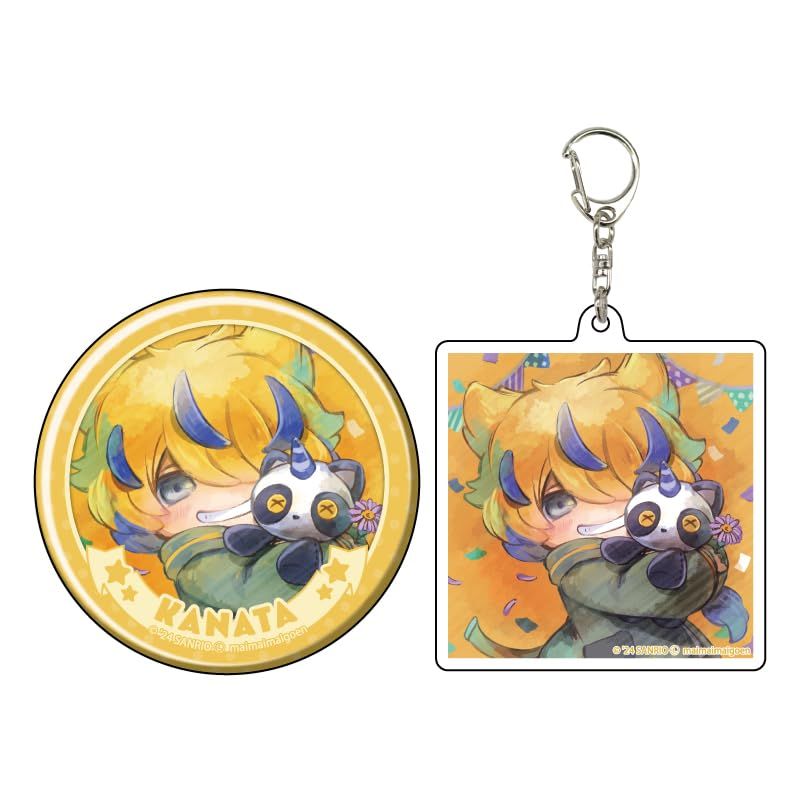まいまいまいごえん 04 カナタ[公式イラスト] アクリルキーホルダー&缶