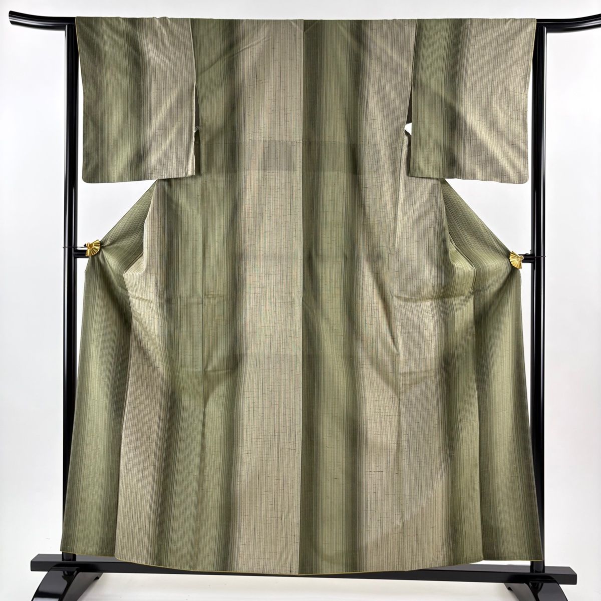 値下げ交渉ＯＫ！ロング寸 ぜんまい生紬 身幅広め 正絹 Ｂ５１７ 値下げ交渉OK！ロング寸 ぜんまい生紬 身幅広め 正絹 B517 楽天