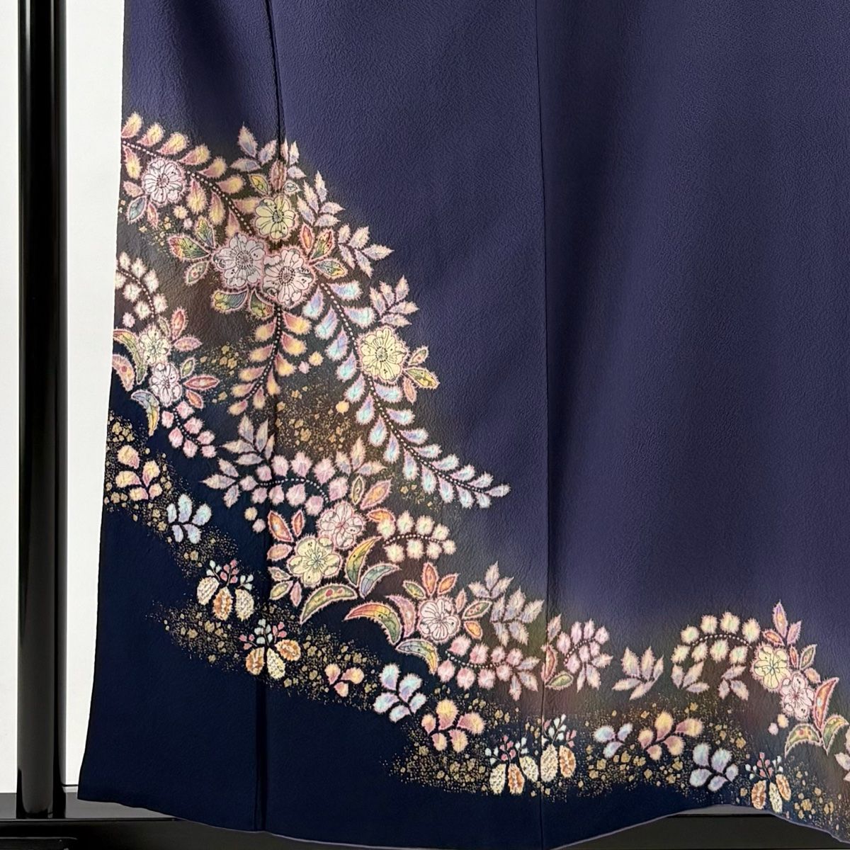 付下げ 身丈158cm 裄丈67cm M 袷 翠山工房 やまと 落款 辻が花 ぼかし