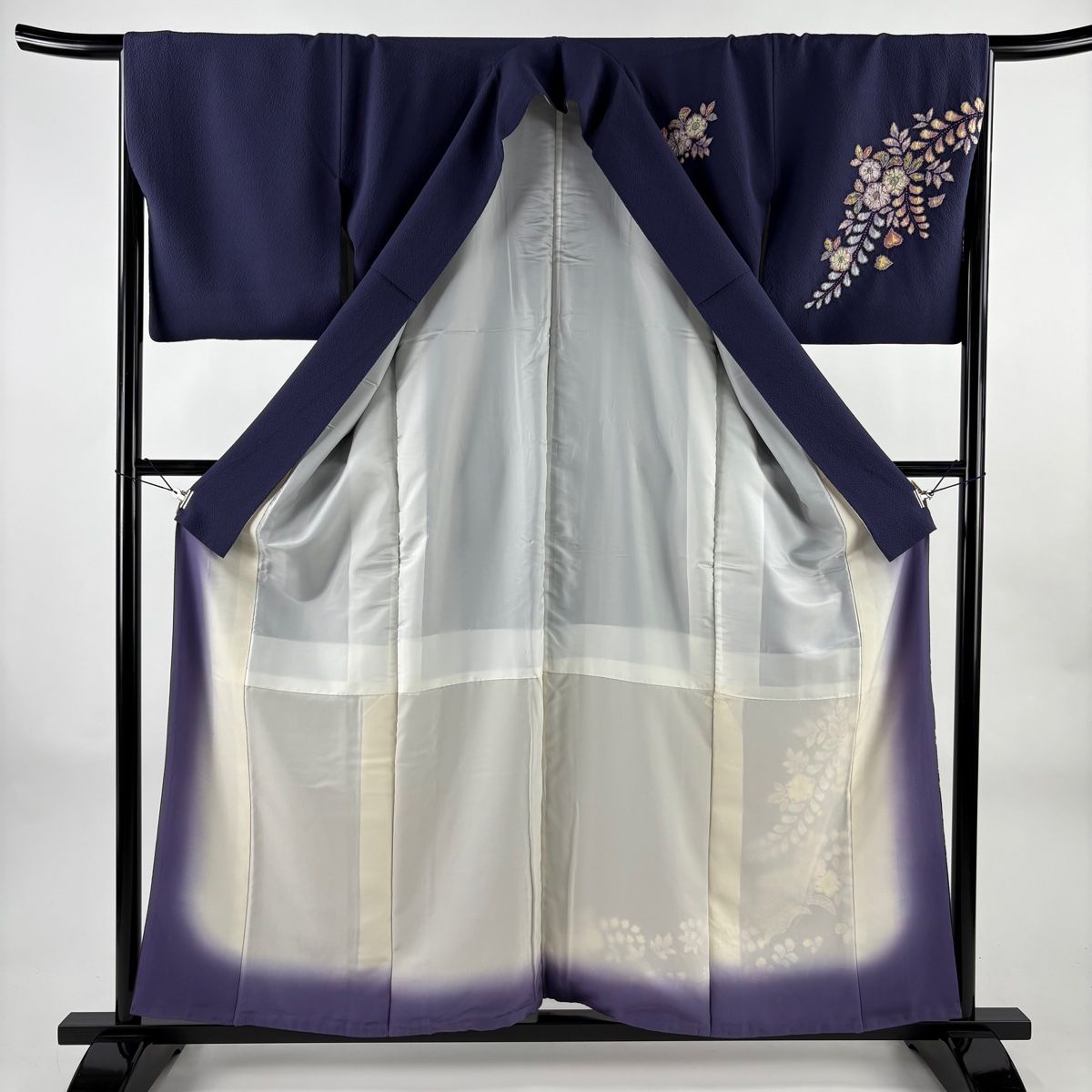 付下げ 身丈158cm 裄丈67cm M 袷 翠山工房 やまと 落款 辻が花 ぼかし