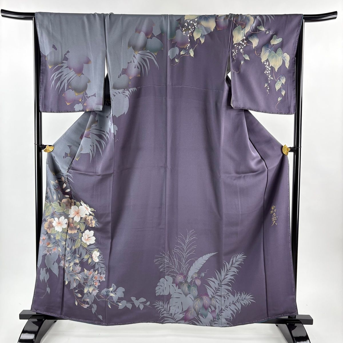 専用Y3871◇美品 正絹 やまと誂製 中村乃武夫落款 手縫い仕立て 訪問着 専用Y3871◇美品 正絹 やまと誂製 中村乃武夫落款 手縫い仕立て 訪問着