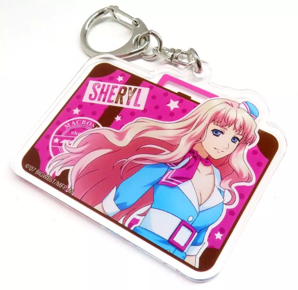 中古】キーホルダー シェリル・ノーム 「マクロスF＆マクロスΔ MACROSS