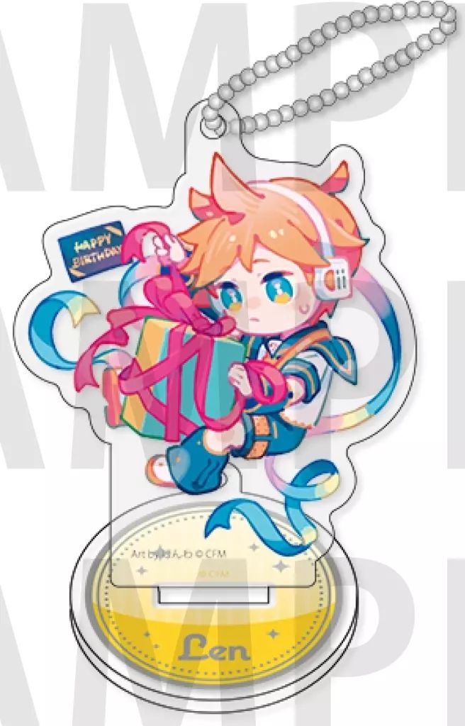 鏡音レン SCL Project アクリルキーホルダー VOCALOID 中古】キーホルダー 鏡音レン 「VOCALOID 初音ミク Happy 16th