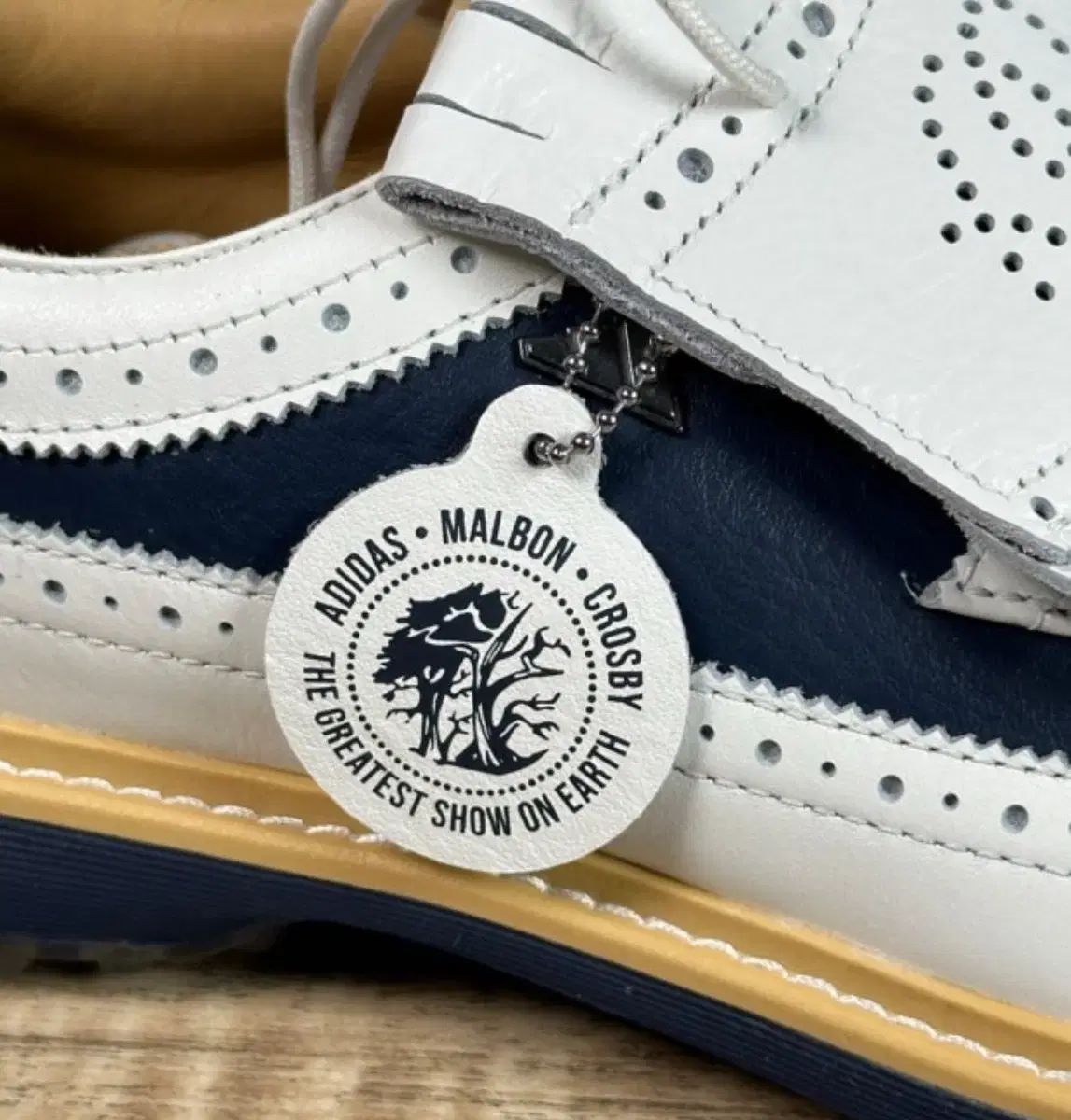 240 ゴルフシューズ adidas X MALBON GOLF MC87 限定モデル IF8648