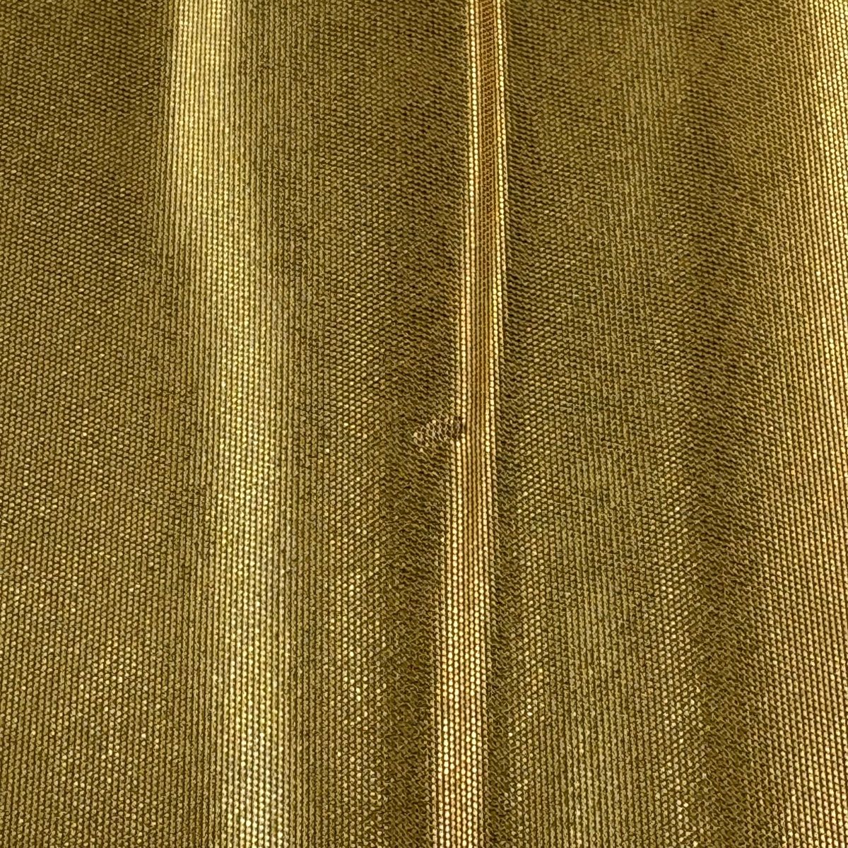 袋帯 秀品 蜀江華文 花喰い鳥 刺繍 金糸 金色 お太鼓柄 正絹 【中古