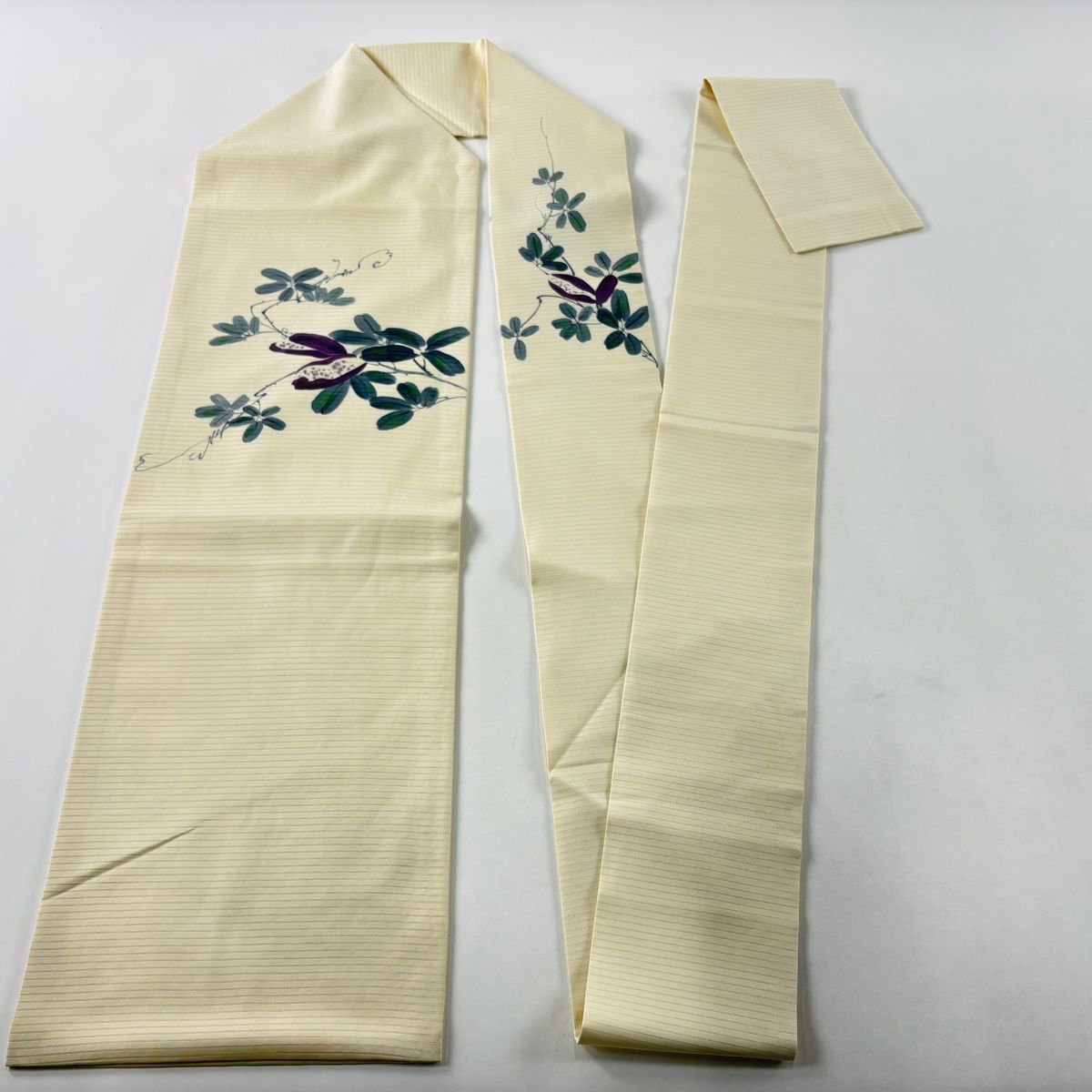 名古屋帯 秀品 夏帯 絽 あけび クリーム 正絹 【中古】 - メルカリ
