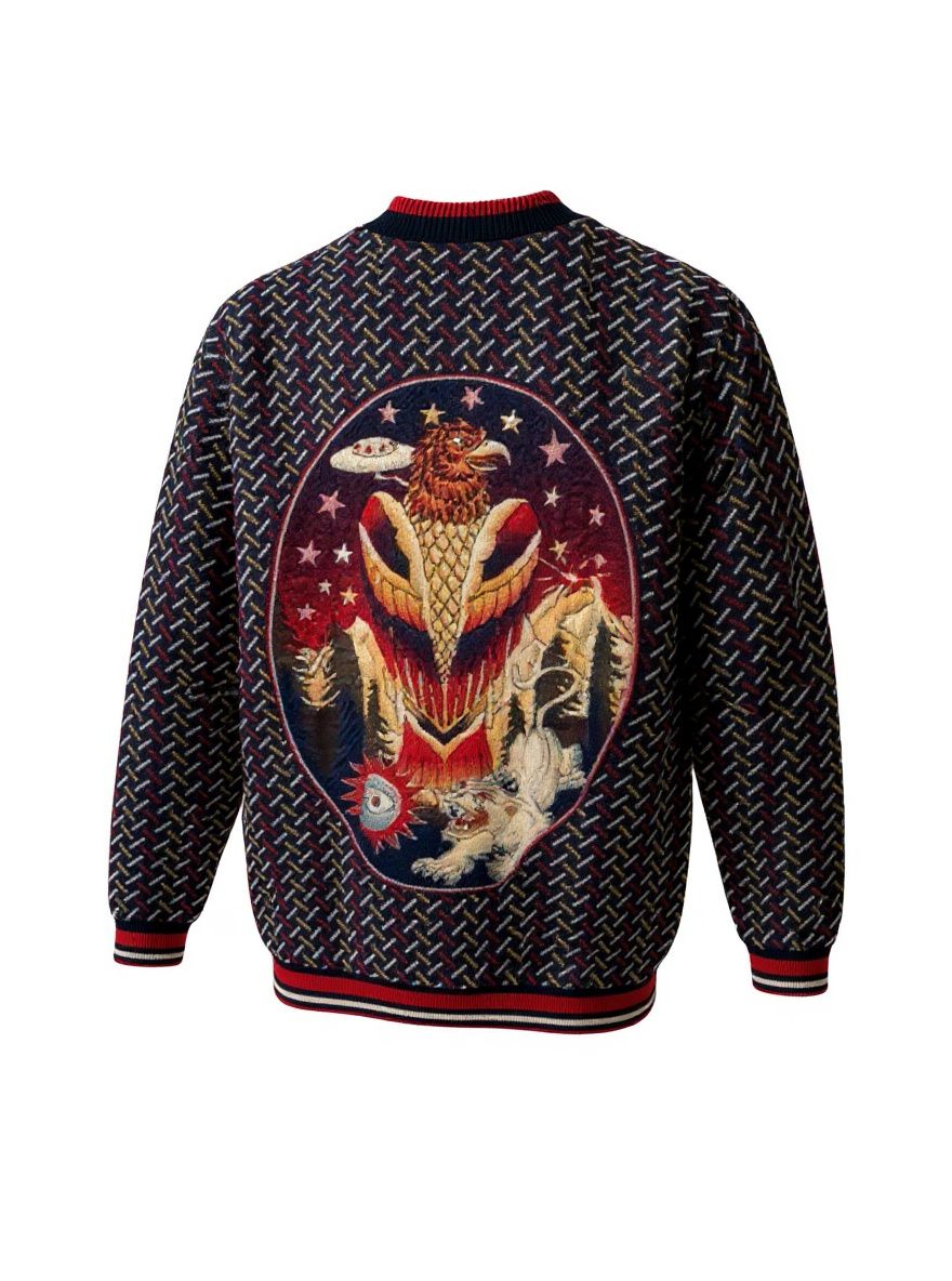 ZARA 刺繍ジャケット Mサイズ 海外ストリート