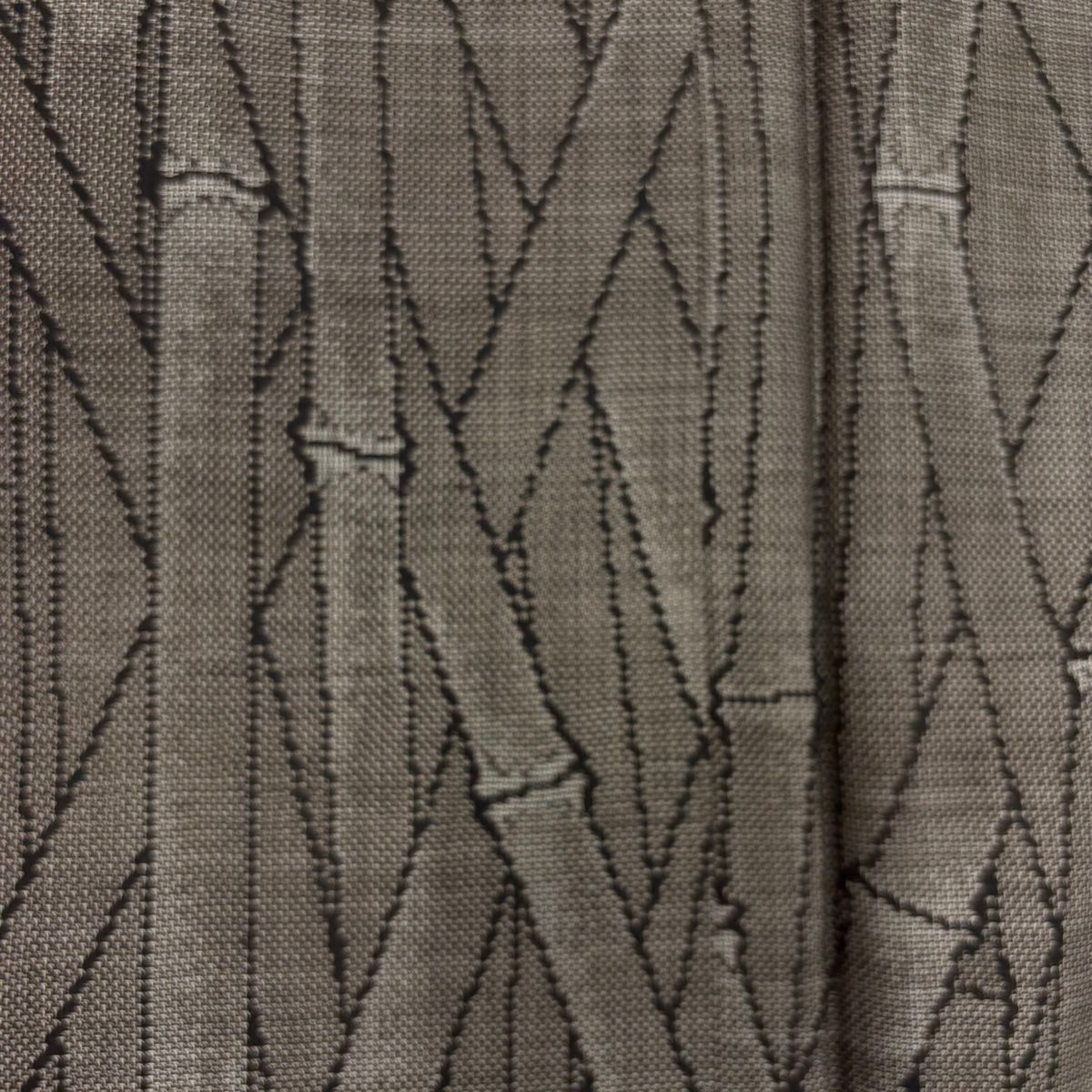  紬 身丈157 cm 裄丈64 M 袷 竹 灰茶 正絹 紬 着物