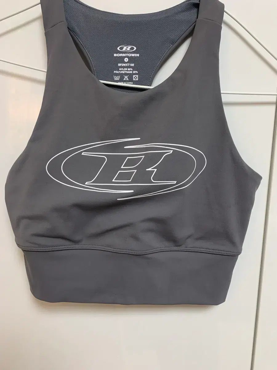 BORN TO WIN ブラトップ レギンス grey セット