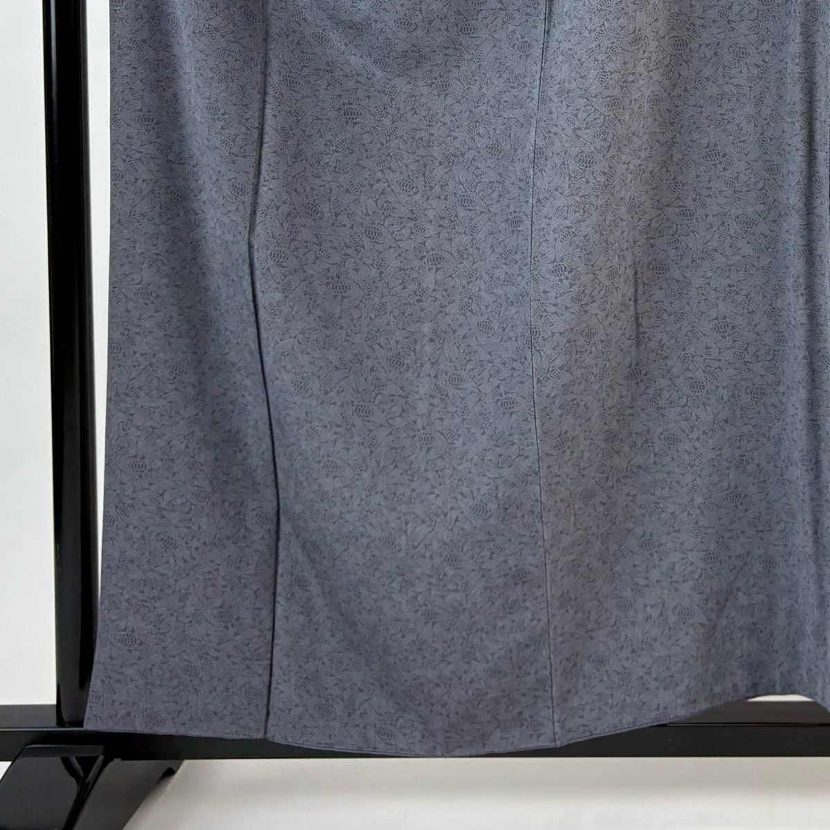 江戸小紋 身丈157cm 裄丈67.5cm L 袷 人間国宝 六谷梅軒 やまと 落款