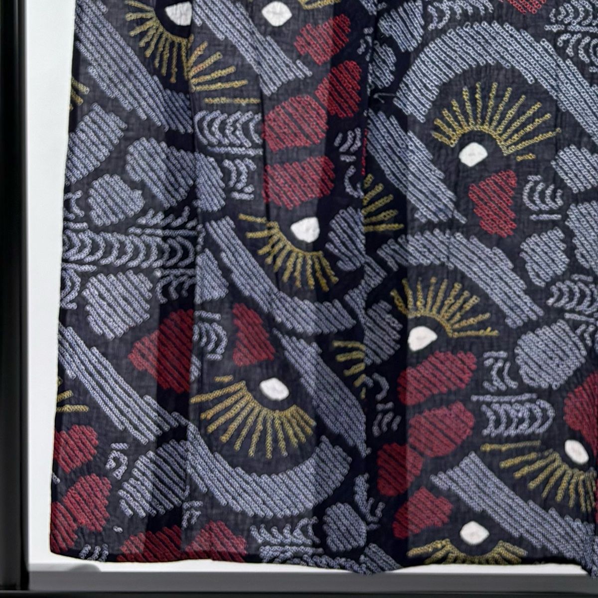 浴衣 身丈155 cm 裄丈62 S 絞り浴衣 片輪車 濃紺 綿