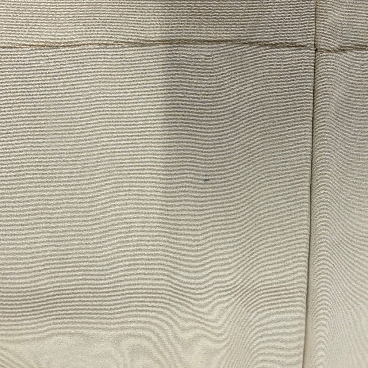 付下げ 身丈156.5cm 裄丈65cm M 袷 枝花 草花 刺繍 金糸 ベージュ 正絹