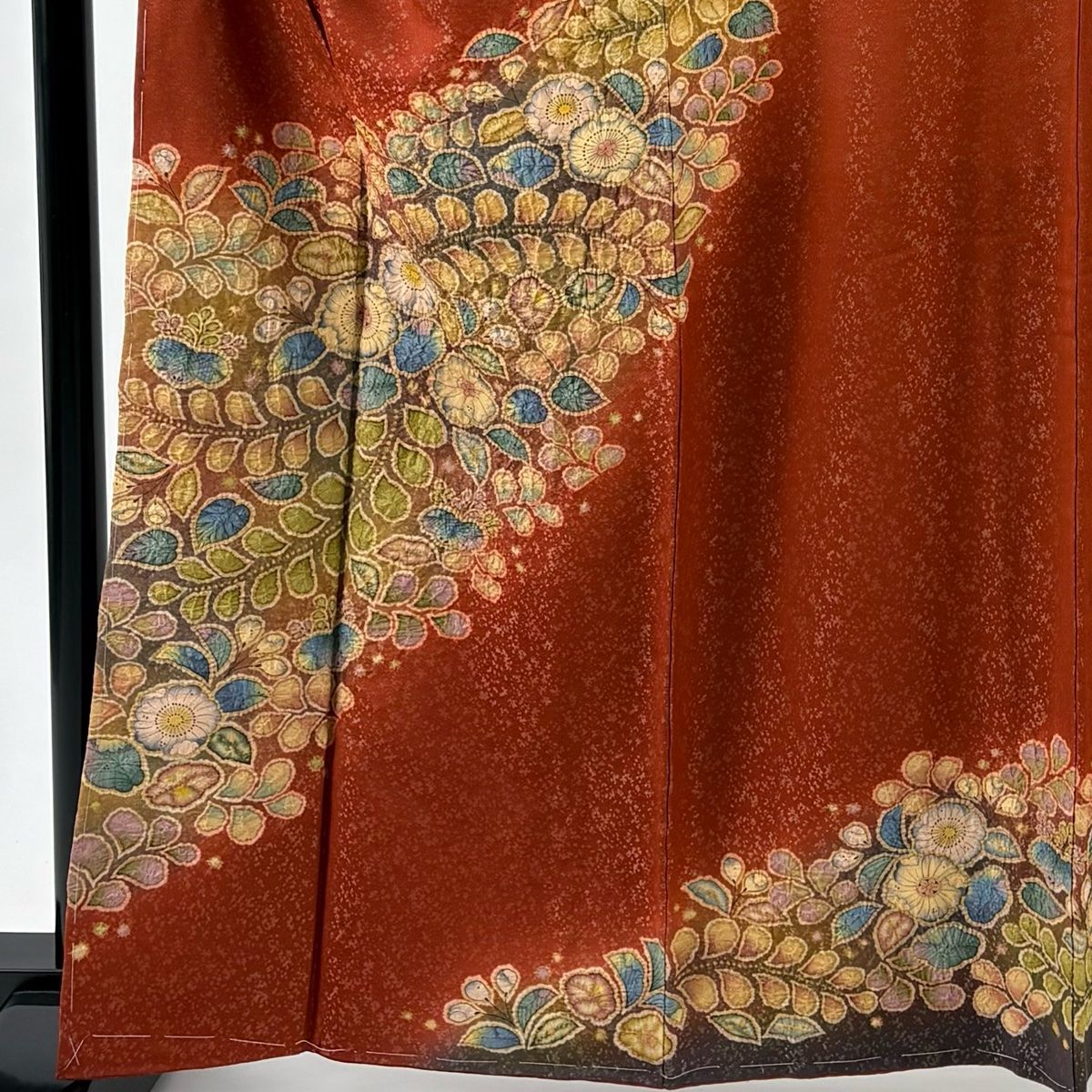 美品】 訪問着 工場 身丈163.5cm 裄丈66.5cm M 袷 翠山工房 落款