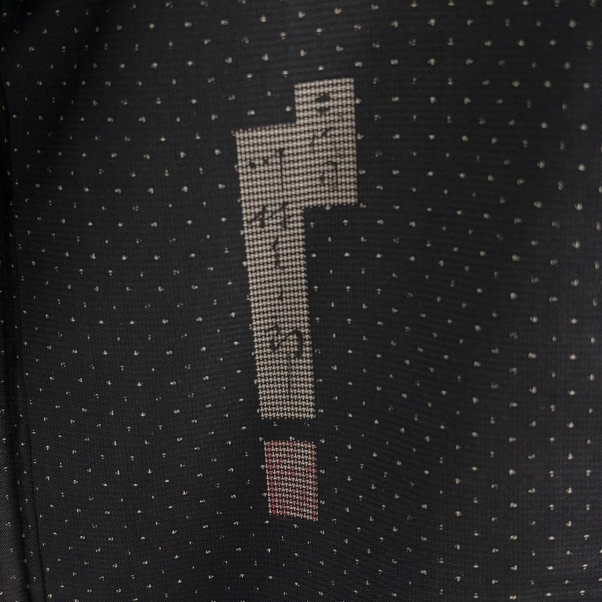 美品】 付下げ 身丈162cm 裄丈68cm L 袷 川村久太郎 紬地 落款 紗綾形