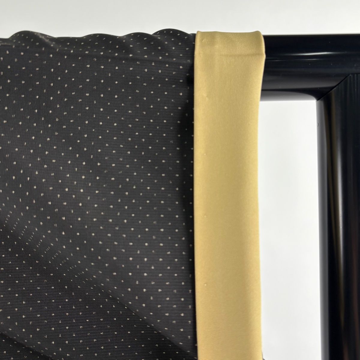 美品】 付下げ 身丈162cm 裄丈68cm L 袷 川村久太郎 紬地 落款 紗綾形