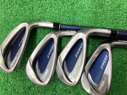 中古】 プロギア SWEEP CT-17 4S レディース アイアンセット IR sweep