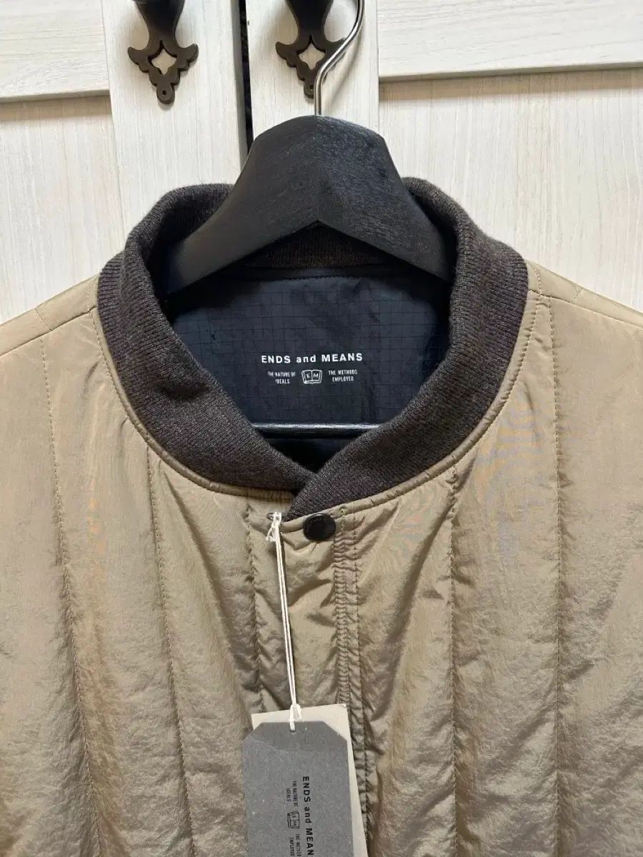 L Ends and Means エンズアンドミンズ リバーシブル キルティング