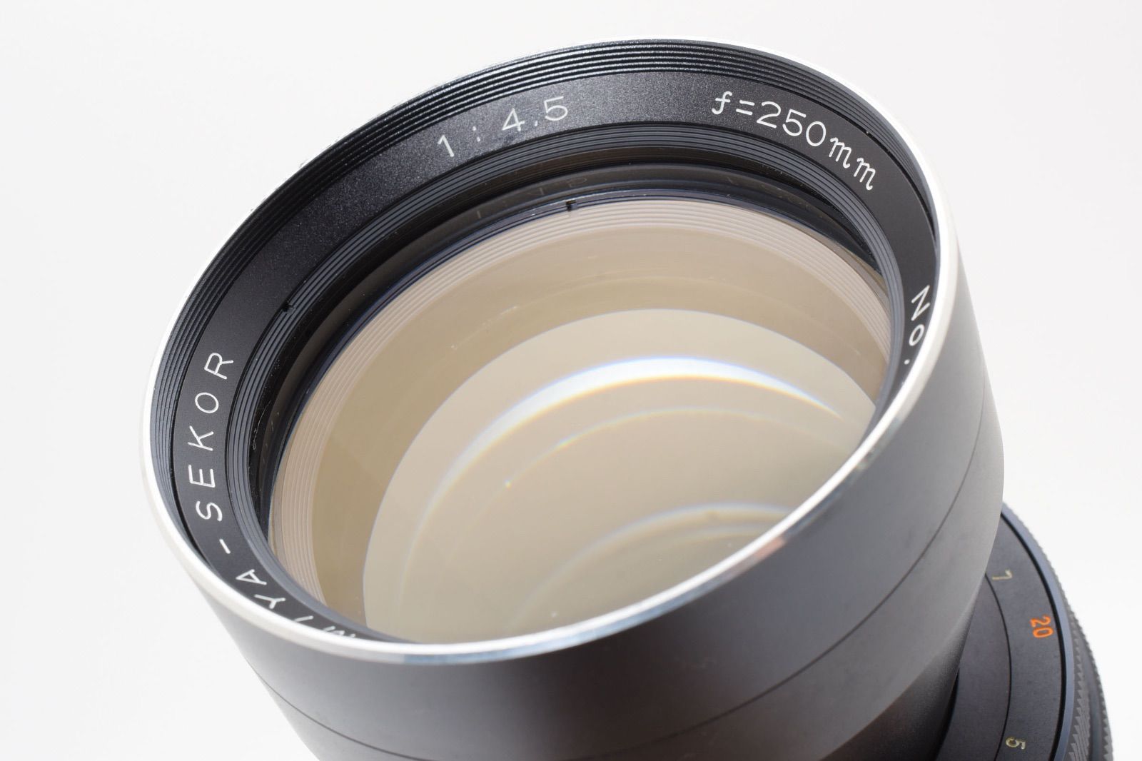 ◇◇ 完動美品 マミヤ Mamiya セコール Sekor 250mm f/4.5 中判 望遠