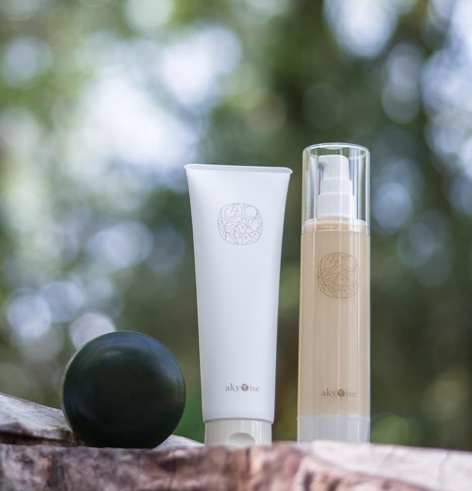 な3点セレクトで素肌美へ ゼラニウムの香り akyrise あきゅらいず スキンケアセット 泡石 大 優すくらぶ 秀くりーむ セット 石鹸 オールインワンクリーム βグルカン 洗い流すパック アキュライズ 50