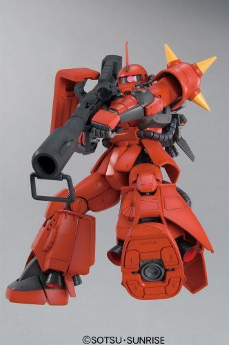 バンダイMG MS-06R-2 ザク　ジョニーライデン機　一部組立済 MG 1/100 MS-06R-2 ジョニー・ライデン専用 ザクII Ver.2.0 (機動戦士