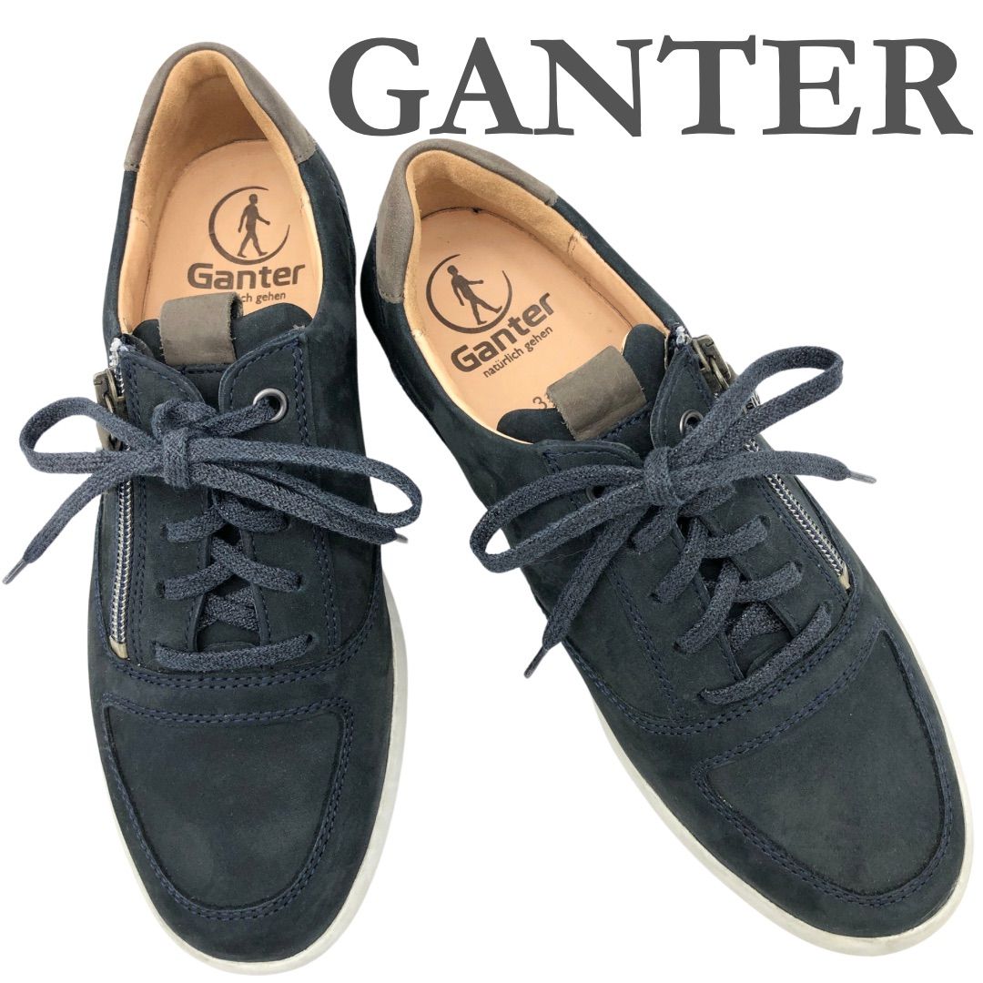 GANTER スニーカー ヌバック ネイビー 2251 A