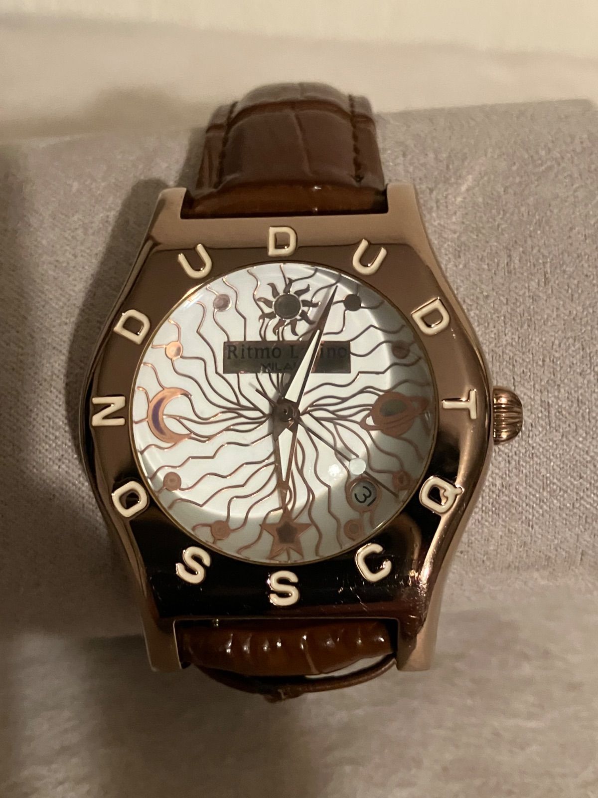 稼働☆Ritmo Latino メンズ腕時計 革ベルト新品 尾錠オリジナル - メルカリ