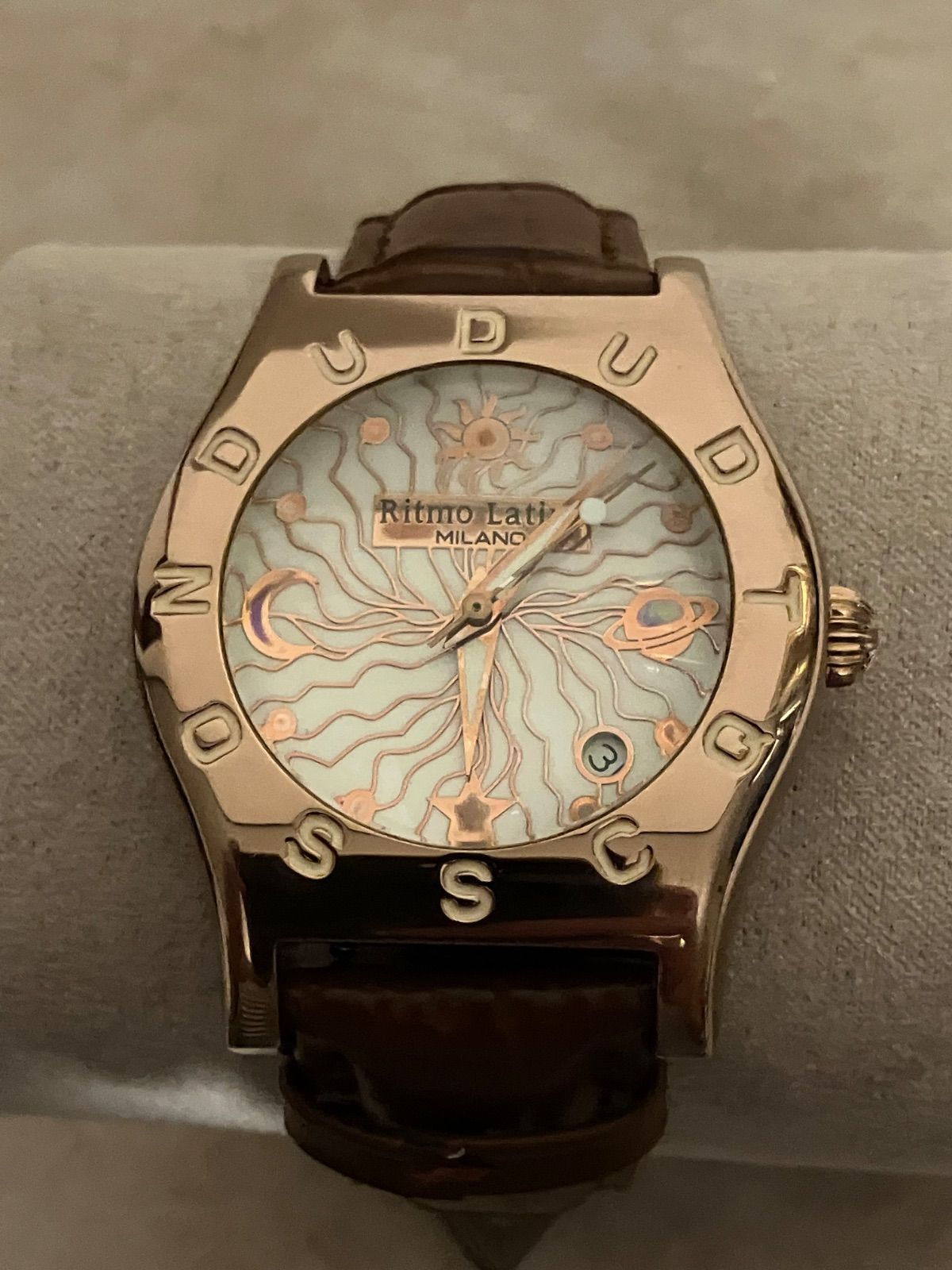 稼働☆Ritmo Latino メンズ腕時計 革ベルト新品 尾錠オリジナル - メルカリ