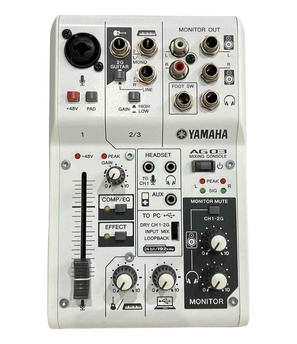 ヤマハ オーディオインターフェイス AG 03 YAMAHA