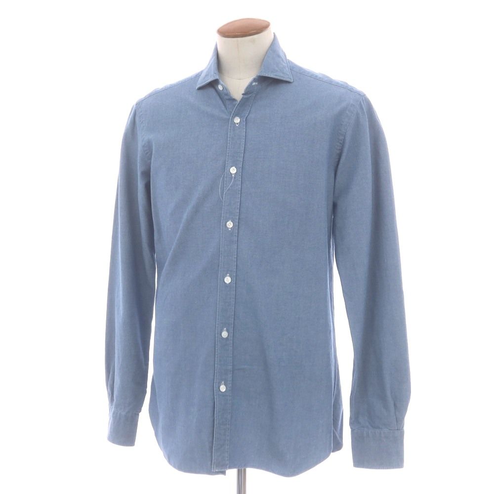 中古】バルバ ダンディライフ BARBA DANDY LIFE コットン ワイドカラー