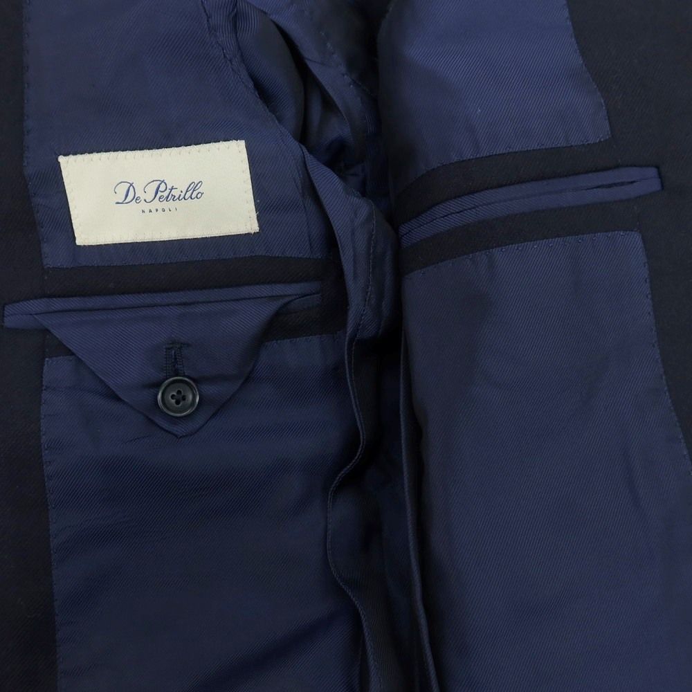 中古】デペトリロ DE PETRILLO カシミヤ 3B テーラードジャケット