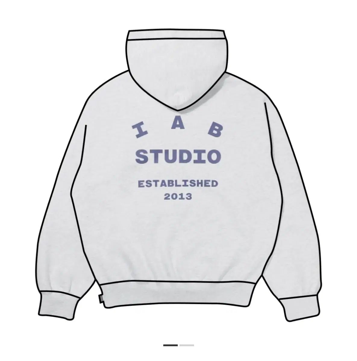 L Iabスタジオ フード グレー 25