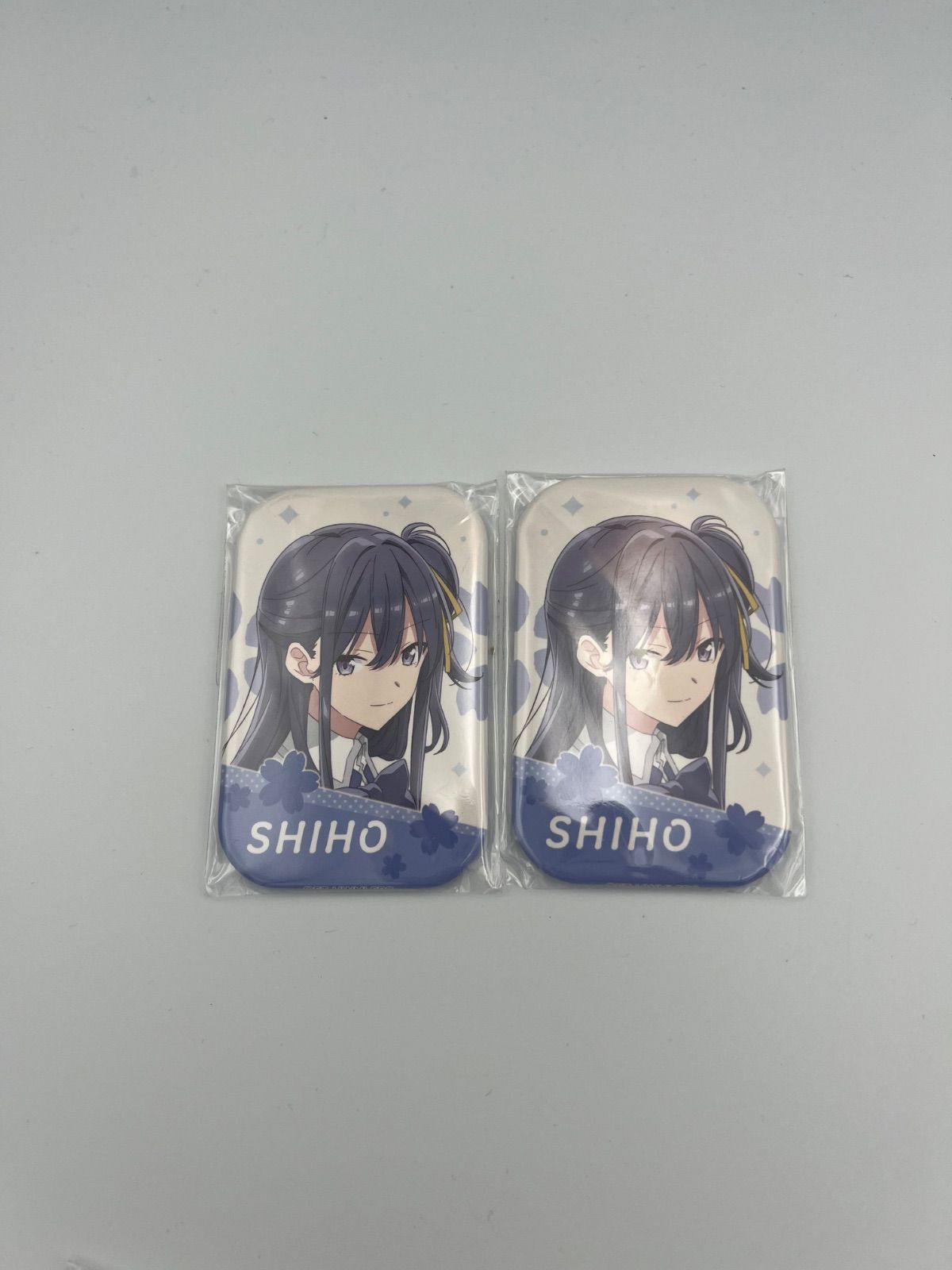 ささ恋 ささやくように恋を唄う スクエア缶バッジ 泉志帆 2個セット