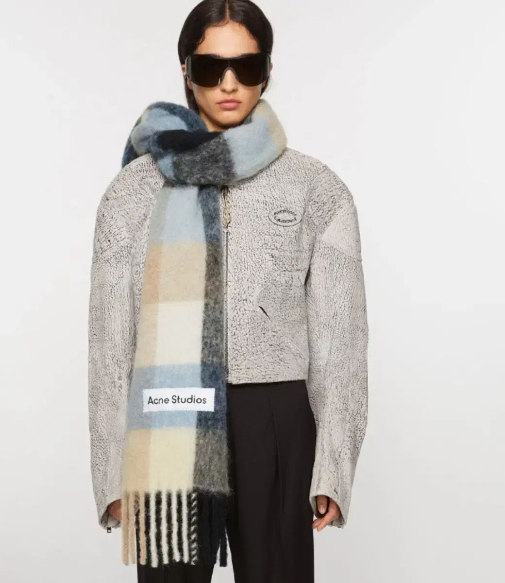 Acne Studios アクネストゥディオズ CHECK アルパカ モヘア ウール