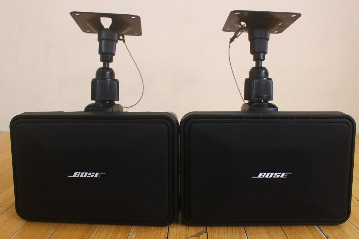 BOSE ボーズ スピーカー101MM ブラック 連番 ペア 金具付 - メルカリ