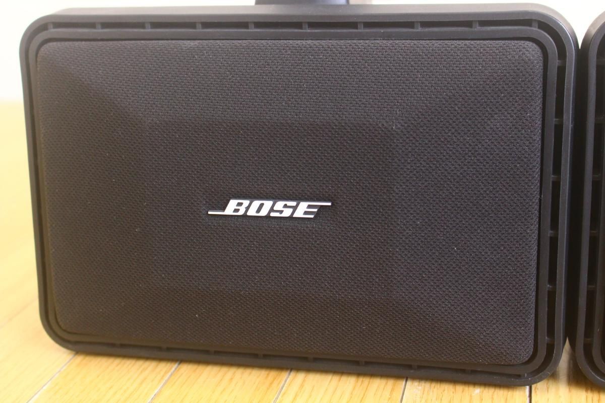 BOSE ボーズ スピーカー101MM ブラック 連番 ペア 金具付 - メルカリ