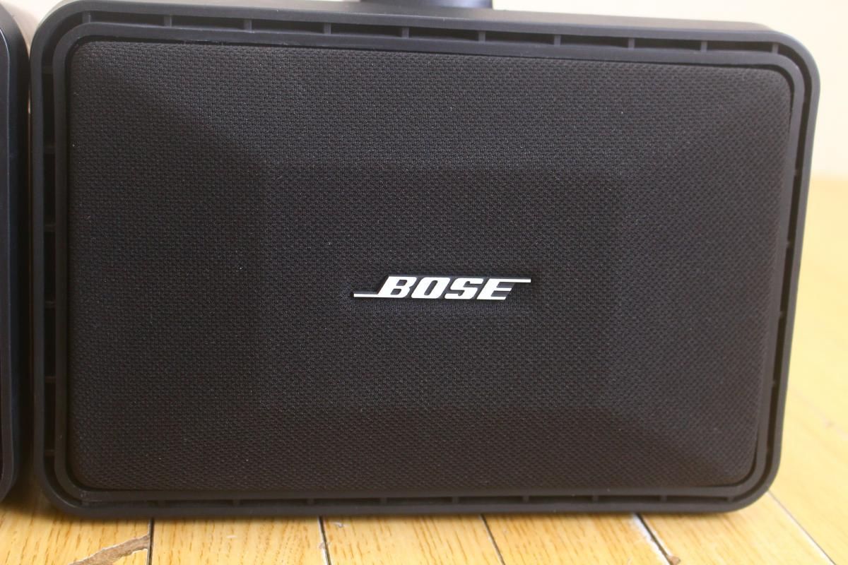 BOSE ボーズ スピーカー101MM ブラック 連番 ペア 金具付 - メルカリ