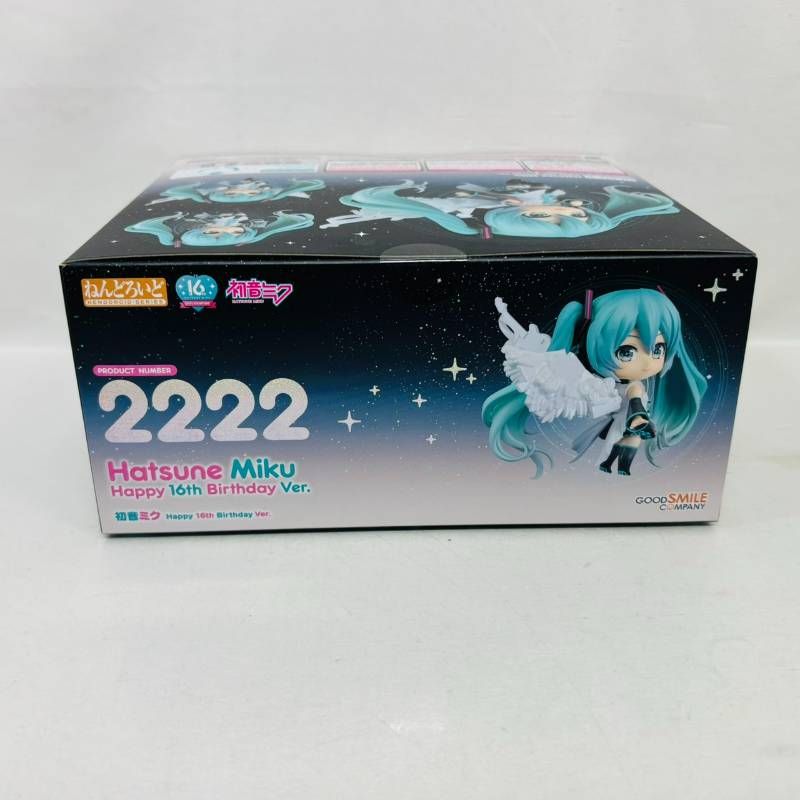 未開封】 ねんどろいど 16th 初音ミク 2222 happy birthday Ver