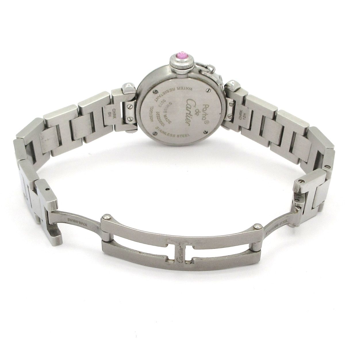  Cartier カルティエ 腕時計 ミスパシャ レディース SS ピンク その他 時計