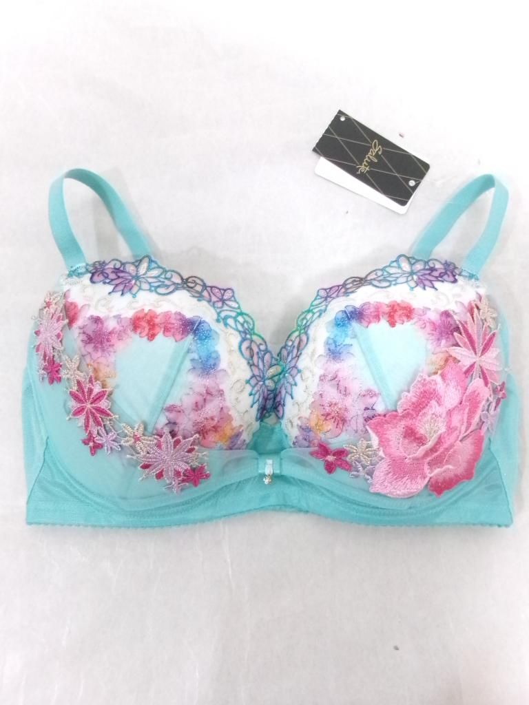 新品】Wacoal Salute ワコールサルート ブラジャー 水色系 送料込み