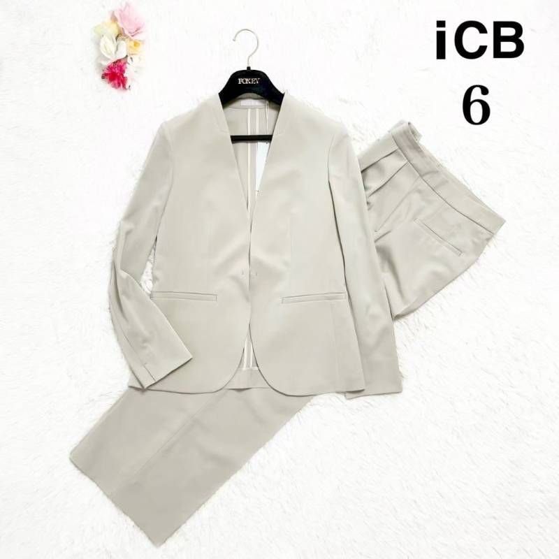 タグ付き・未使用品】 iCB Fied ファイド ワイド パンツ スーツ 上下 2
