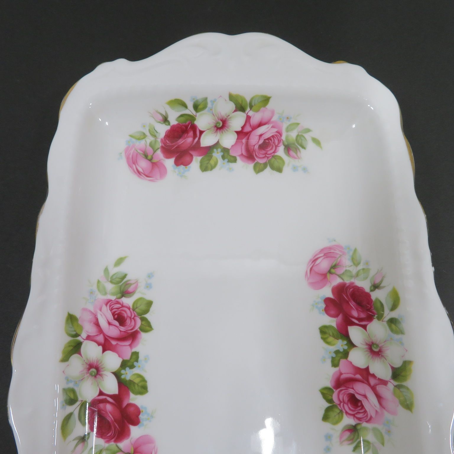 ロイヤルアルバートサンドイッチプレート　7枚セット 3205☆ロイヤルアルバート□ROYAL ALBERT□サンドイッチプレート□送料