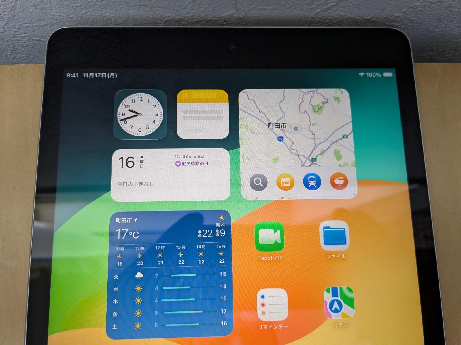 IOS 26 Apple iPad 第9世代 64 GB Wi Fi Cellularモデル