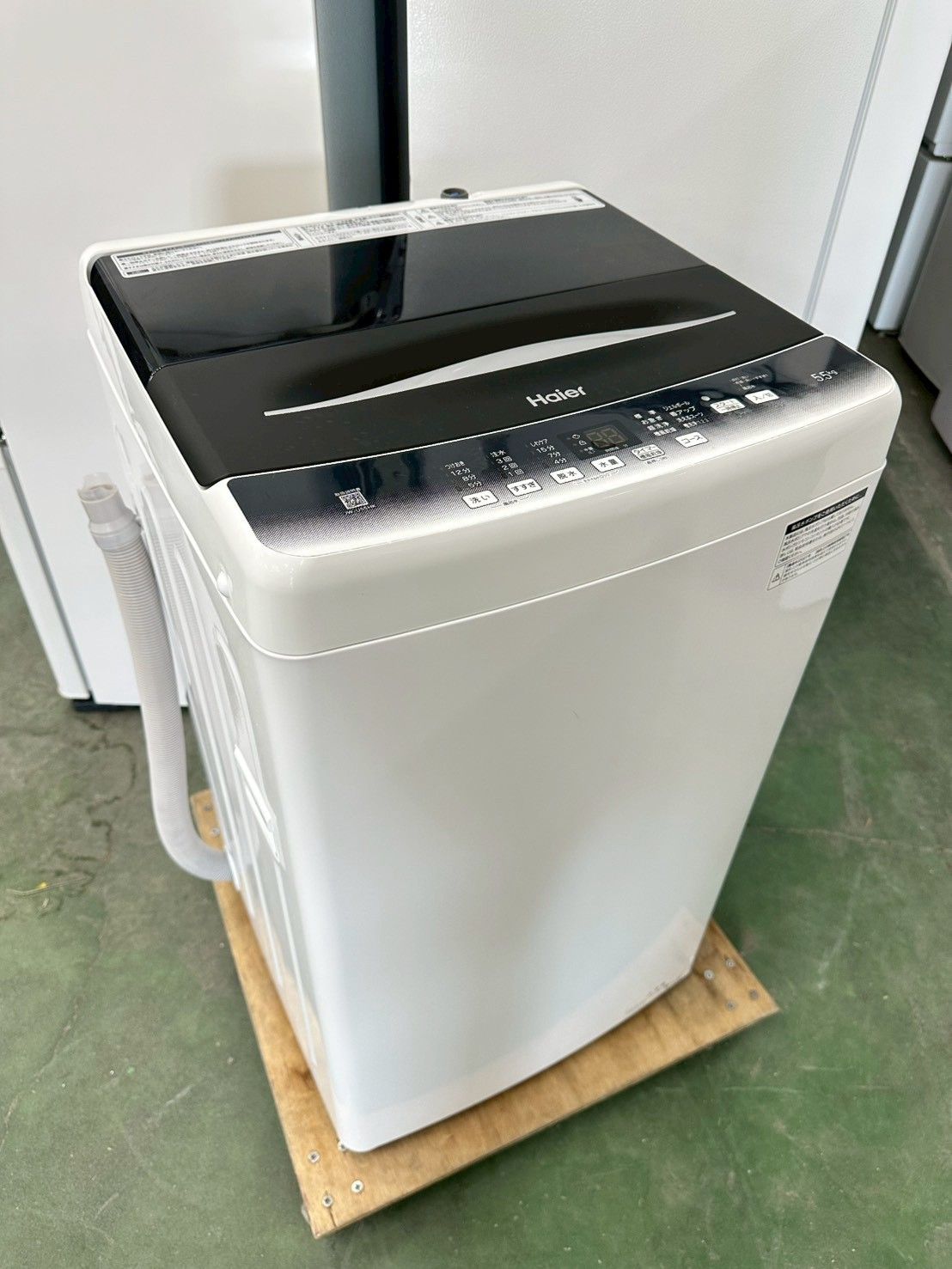 大阪 3か月保障付き 洗濯機 ハイアール 5 kg 2021年 JW U 55 HK IS 230