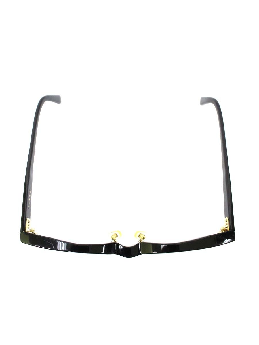 THOM メガネ 眼鏡 ブラック ゴールド セルフレーム フルリム ウェリントン