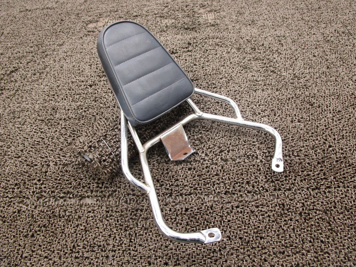 アドレスV 125 社外 キジマ バックレスト A 8589 CF 46 カスタム素材に スズキ F 468 動画有 FI インジェクション