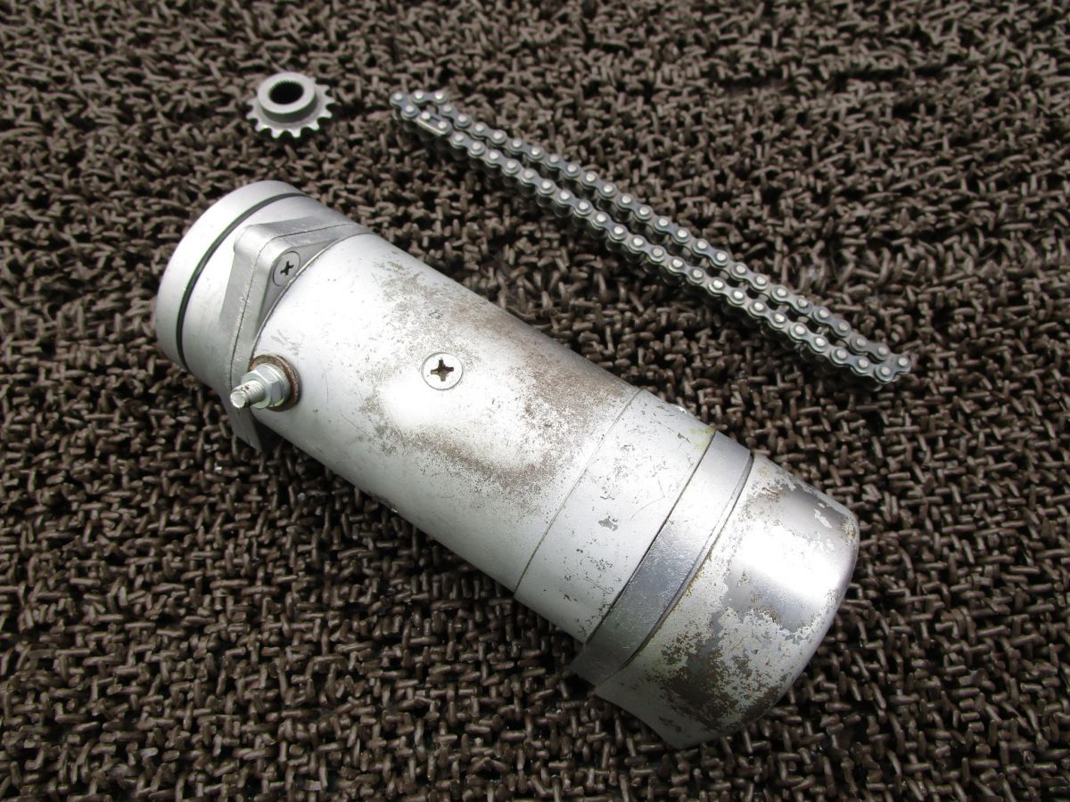 B 125 セルモーター チェーン ギア A 8793 ホンダ E キャブ車