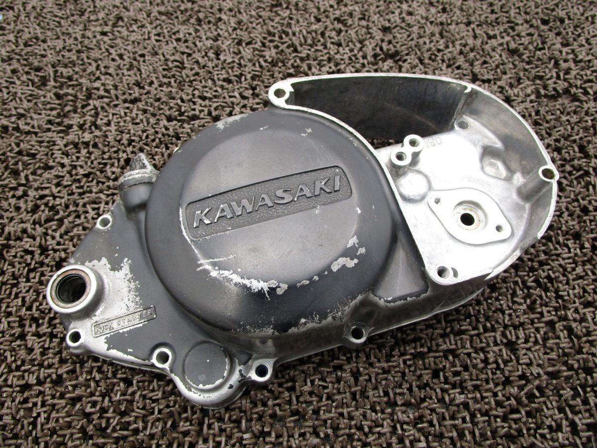 400 SS クラッチカバー A 8643 S 3 F カワサキ E キャブ車 マッハ