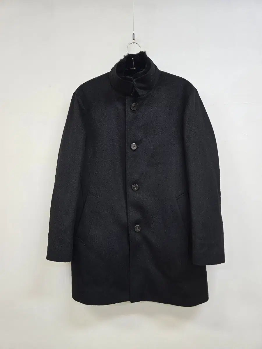 NINA RICCI ニナリッチ 生地 カシミア マスクラット ファーライナー オーダーメイド コート